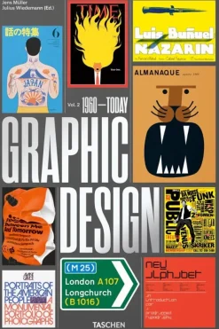 Teoría E Historia Del Diseño*Taschen The History of Graphic Design. Vol. 2. 1960-Today