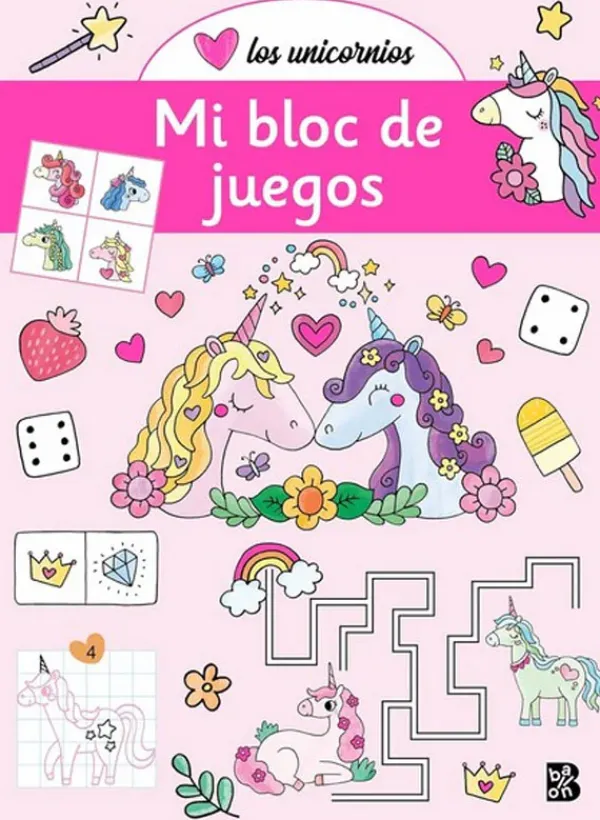 Actividades Y Puzzles*Ed. Ballon Unicornios