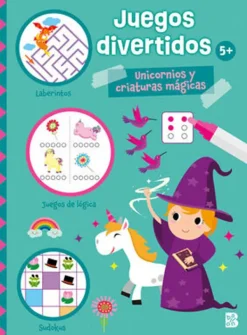 Actividades Y Puzzles*Ed. Ballon Unicornios y criaturas mágicas