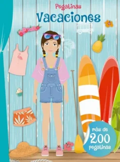 Actividades Y Puzzles*Picarona Vacaciones. Pegatinas