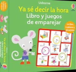 Actividades Y Puzzles*Usborne Ya sé decir la hora